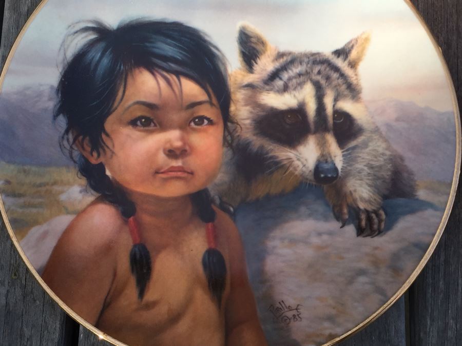 Sioux Nation By Perillo Collectible Porcelain Plates [Photo 5]