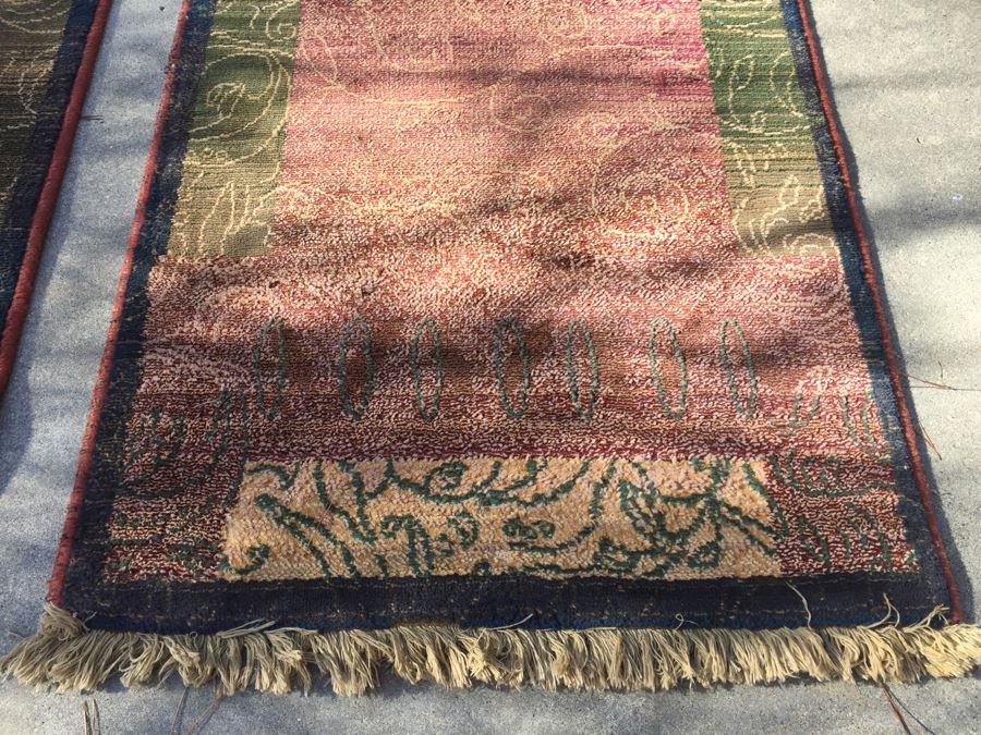 Pair Of Synthetic Rug Runners 2'3' x 7'9' [Photo 2]