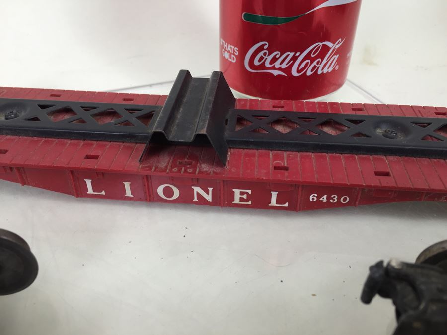 Lionel Train Lot Includes Lionel 6660 And 6264 Trailer Flatcar + (2) No. 260 Bumpers With Cooper-Jarret O Gauge And Parts [Photo 10]