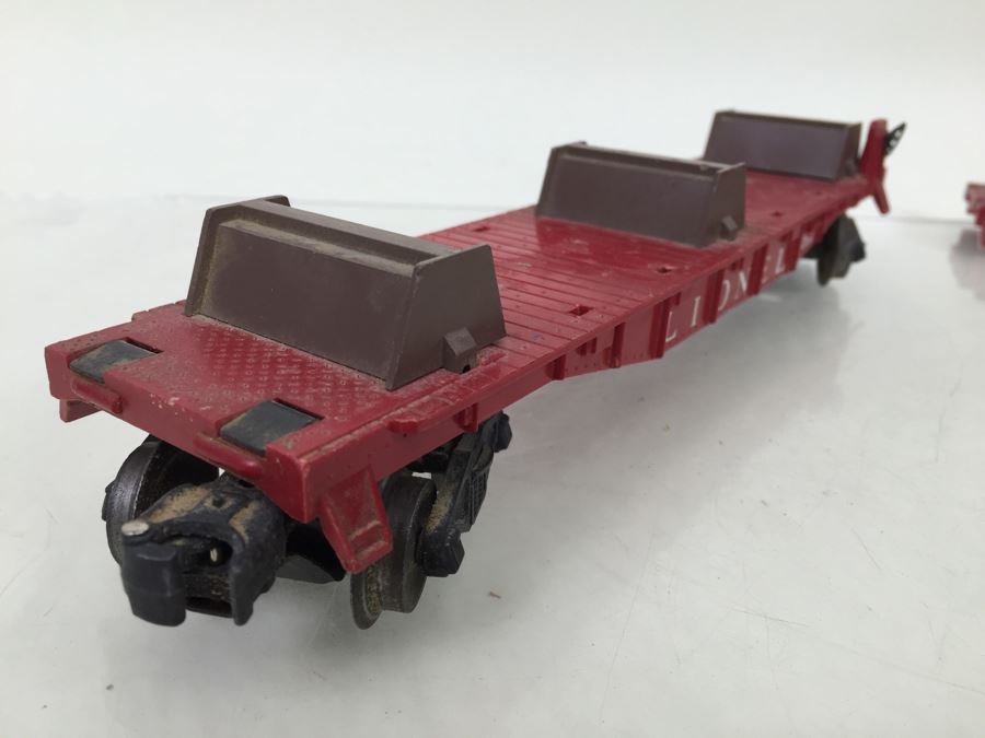 Lionel Train Lot Includes Lionel 6660 And 6264 Trailer Flatcar + (2) No. 260 Bumpers With Cooper-Jarret O Gauge And Parts [Photo 13]
