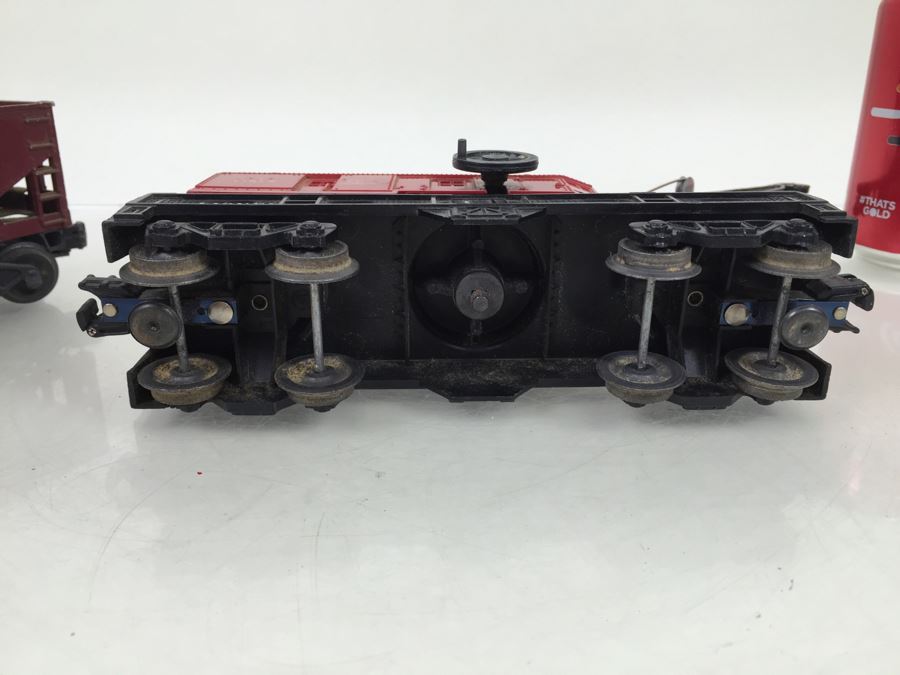 Lionel 6560 Crane Car + (2) Lionel 6456 Hopper Car O Gauge [Photo 12]