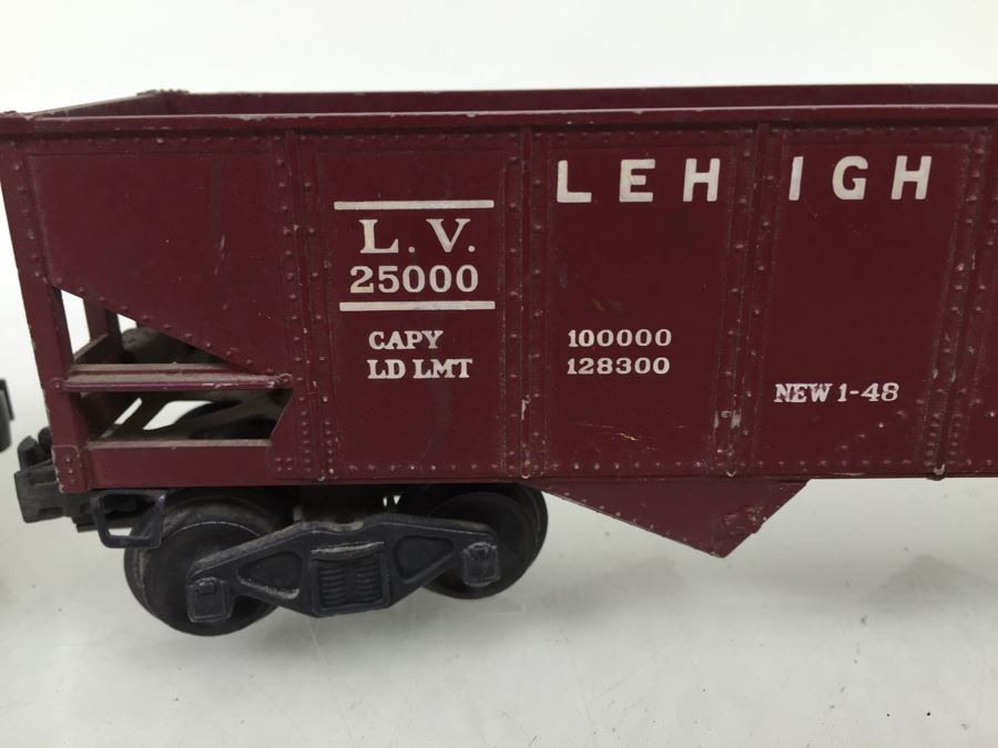 Lionel 6560 Crane Car + (2) Lionel 6456 Hopper Car O Gauge [Photo 14]