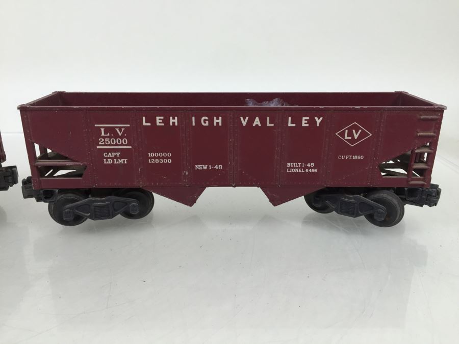 Lionel 6560 Crane Car + (2) Lionel 6456 Hopper Car O Gauge [Photo 13]