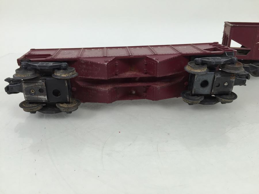 Lionel 6560 Crane Car + (2) Lionel 6456 Hopper Car O Gauge [Photo 33]