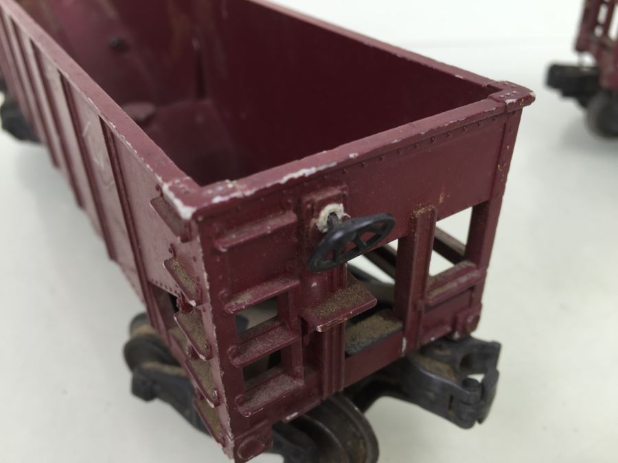 Lionel 6560 Crane Car + (2) Lionel 6456 Hopper Car O Gauge [Photo 28]