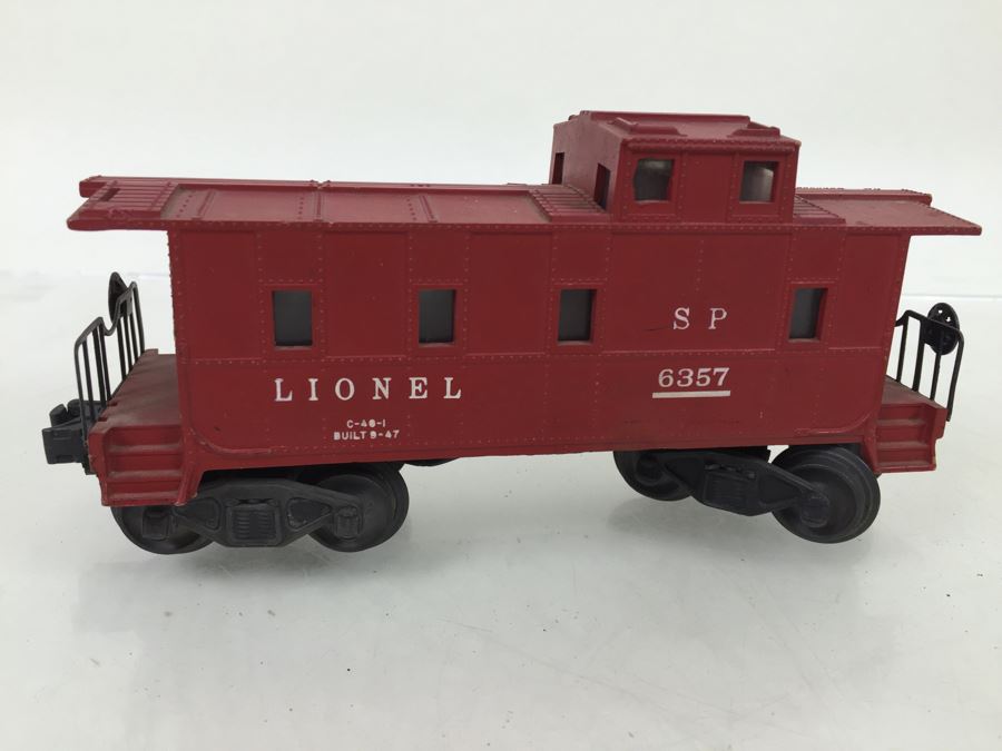 Lionel 6357 Caboose O Gauge + (2) Lionel 6357 Caboose Train + Lionel 6357 Caboose Body [Photo 2]