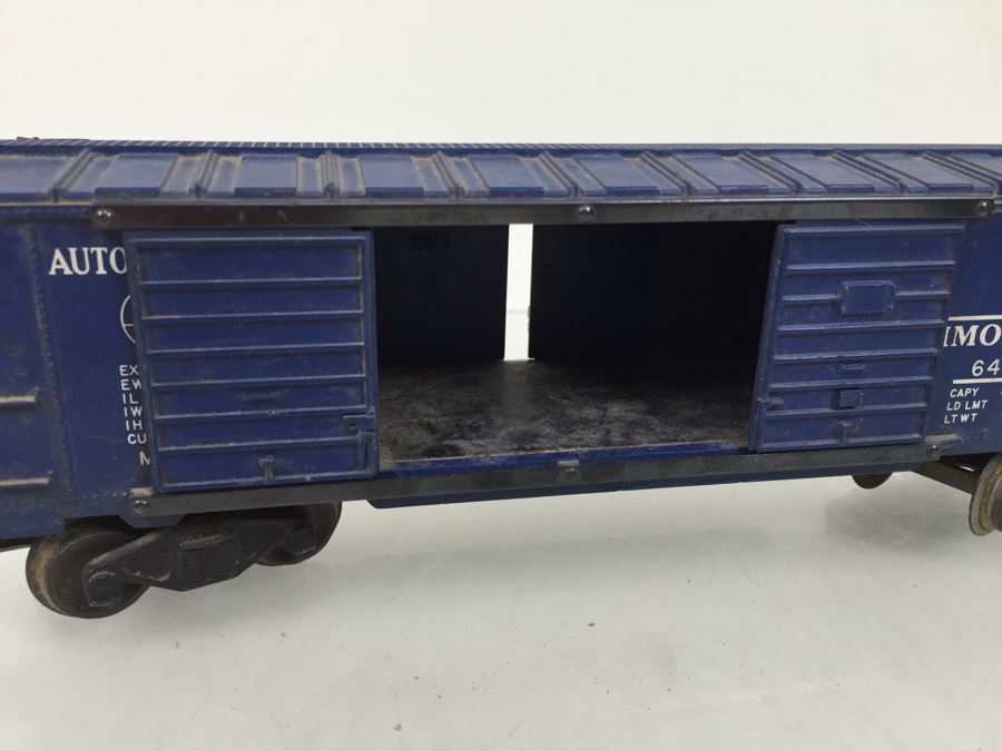 Pair Of Lionel 6468 Box Car Baltimore & Ohio Trains O Gauge [Photo 16]