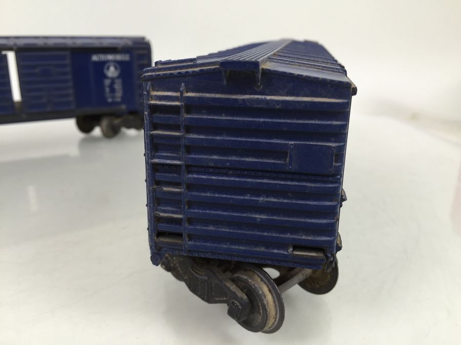 Pair Of Lionel 6468 Box Car Baltimore & Ohio Trains O Gauge [Photo 5]