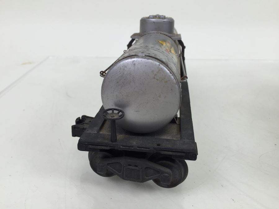 Vintage Set Of 4 Lionel O Gauge Sunoco Gasoline Tanker Trains [Photo 13]