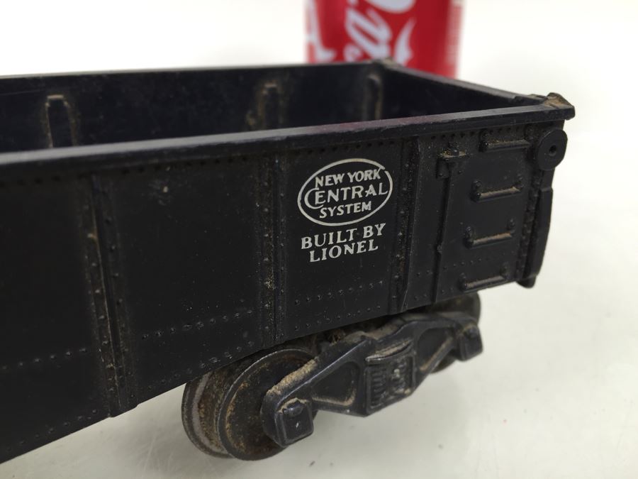 Pair Of Vintage Lionel 6462 Long Gondola Cars Trains + Lionel 6357 Caboose [Photo 9]