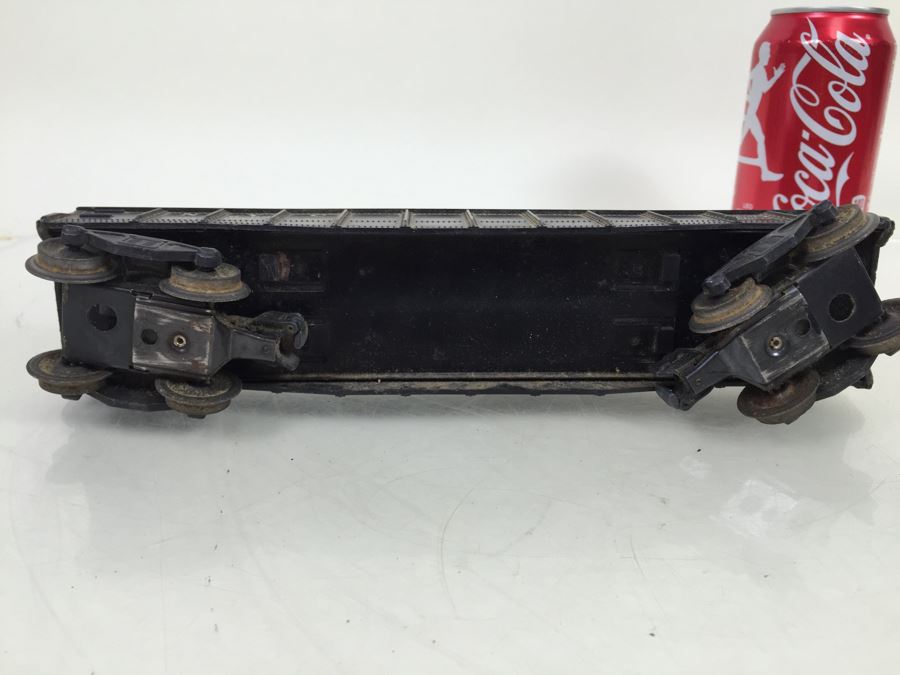 Pair Of Vintage Lionel 6462 Long Gondola Cars Trains + Lionel 6357 Caboose [Photo 17]