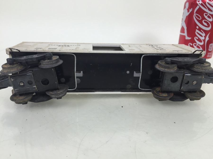 Vintage Pair Of Lionel 6472 Refrigerator Car Box Trains + Lionel 6656 Livestock Stock Cattle Car [Photo 21]