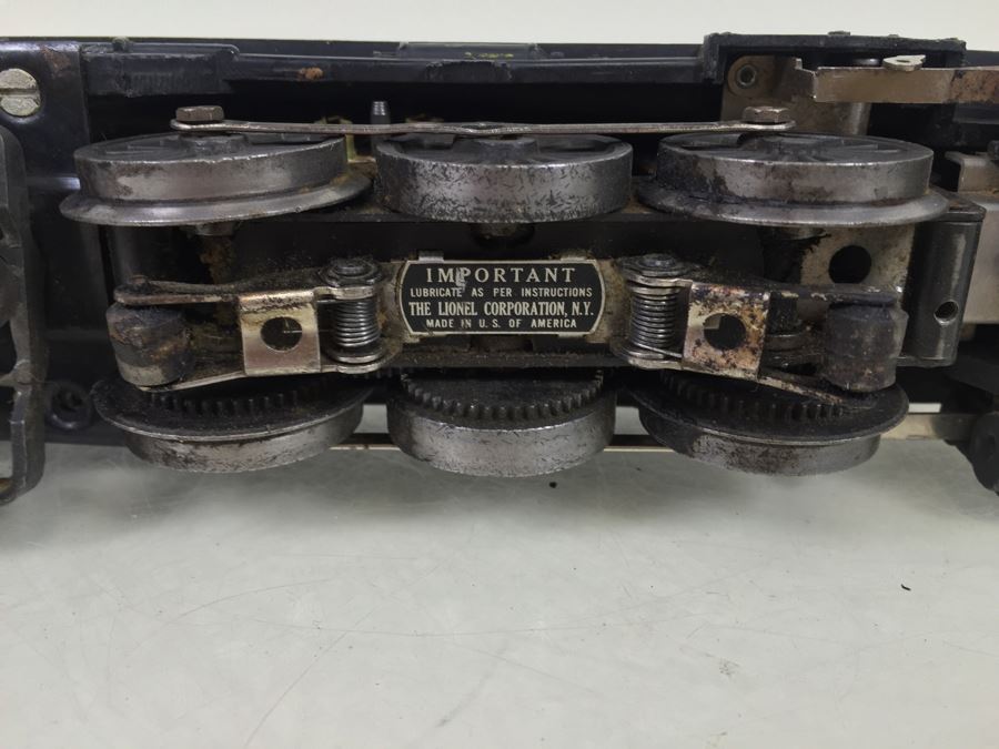 Vintage O Gauge Lionel 2056 Hudson Engine + Lionel O Gauge Sunoco Gasoline Tanker Train [Photo 13]