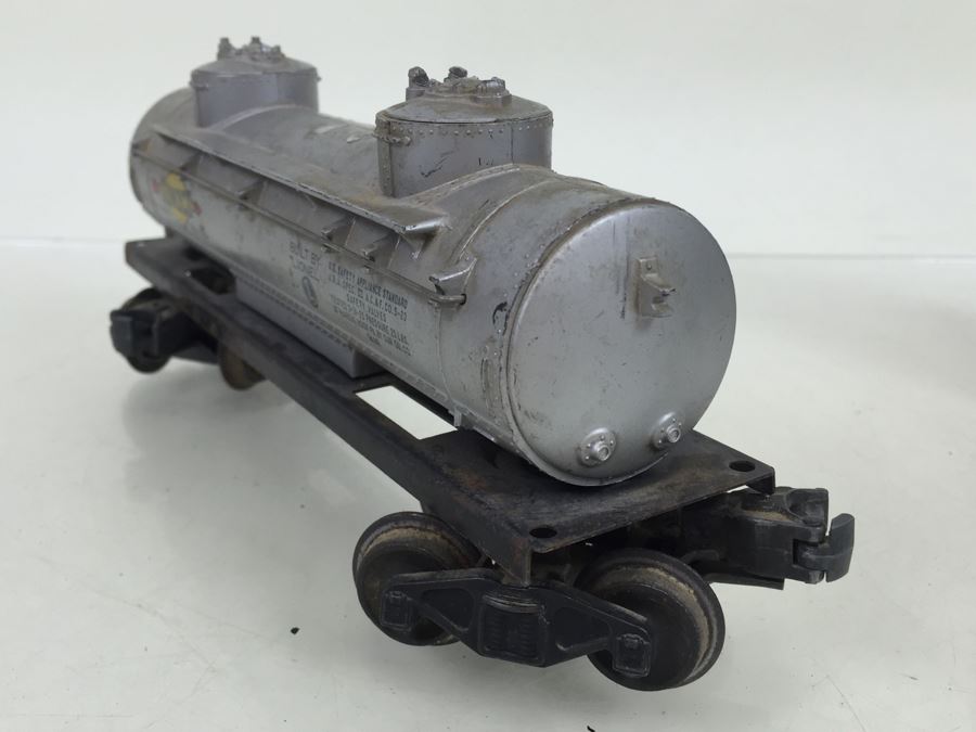 Vintage O Gauge Lionel 2056 Hudson Engine + Lionel O Gauge Sunoco Gasoline Tanker Train [Photo 18]