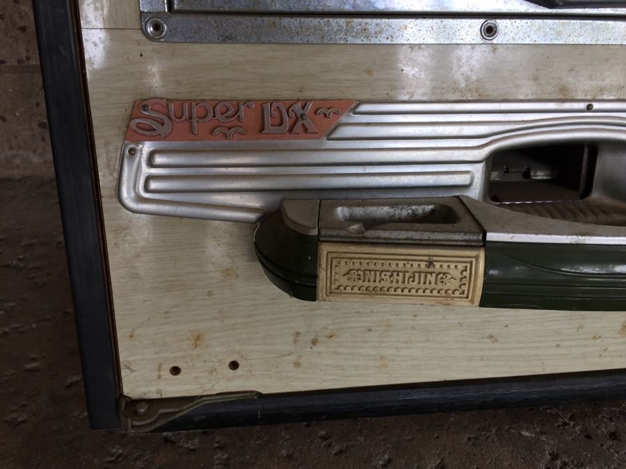 Vintage Nishijin Pachinko Machine Super DX For Restoration Or Parts [Photo 7]