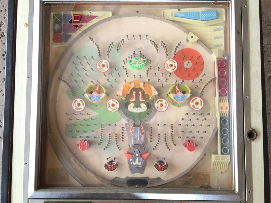 Vintage Nishijin Pachinko Machine Super DX For Restoration Or Parts [Photo 14]