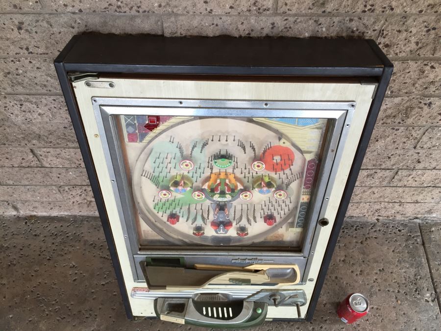 Vintage Nishijin Pachinko Machine Super DX For Restoration Or Parts [Photo 4]