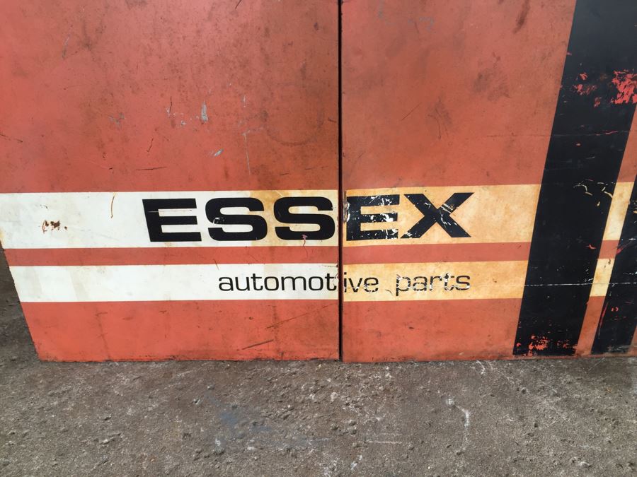 Vintage Automotive Parts Metal Storage Locker Tune-Up Center ESSEX Cars [Photo 6]