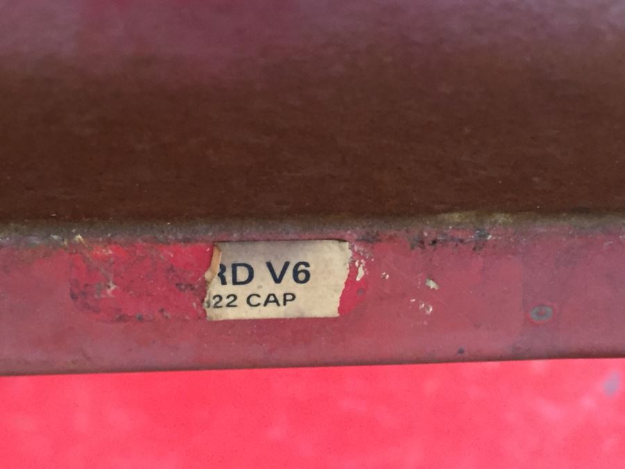 Vintage Automotive Parts Metal Storage Locker Tune-Up Center ESSEX Cars [Photo 14]