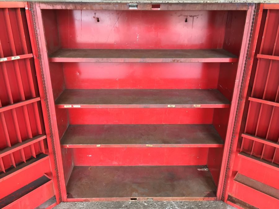 Vintage Automotive Parts Metal Storage Locker Tune-Up Center ESSEX Cars [Photo 7]