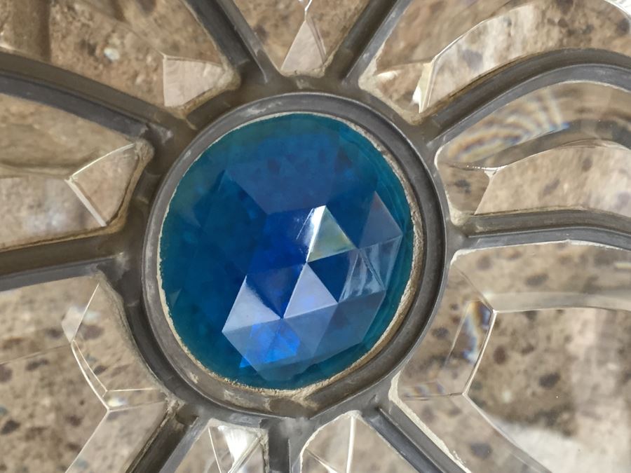 Stunning Heavy Solid Wood Panel Door With Stained Glass [Photo 5]