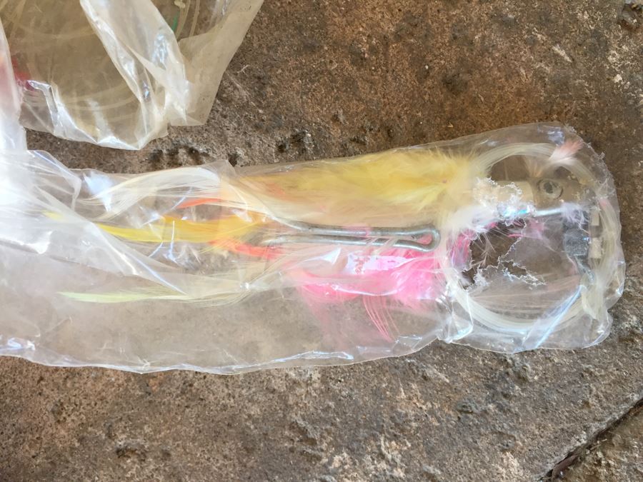 Huge Fishing Lot With Salt Walter And Fresh Water Lures, Reels, Tackle Box, Pole, Net And Accessories [Photo 19]