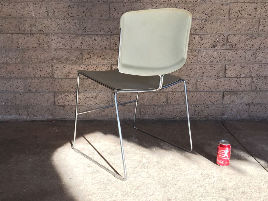 Modern Steelcase Chrome Max-Stacker Chair [Photo 5]