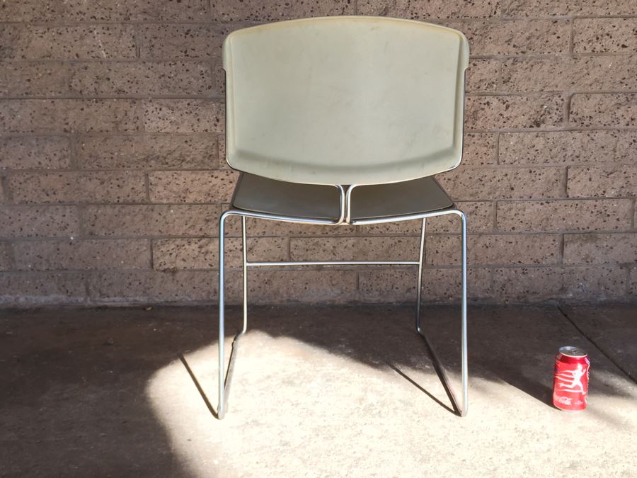 Modern Steelcase Chrome Max-Stacker Chair [Photo 6]