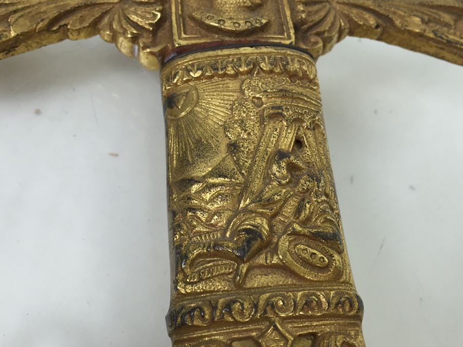 Vintage Knights Templar Masonic Ceremonial Sword [Photo 7]