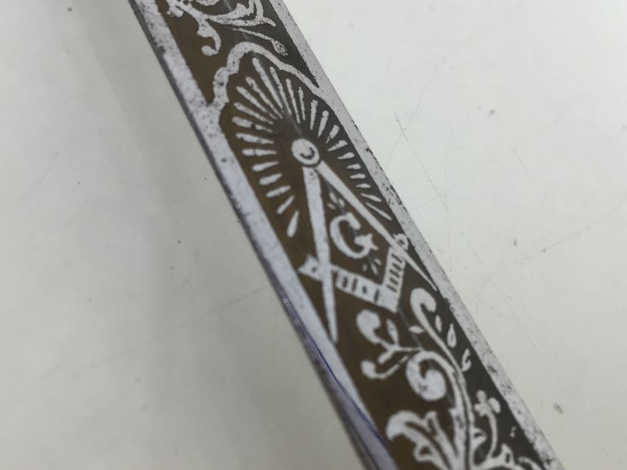 Vintage Knights Templar Masonic Ceremonial Sword [Photo 3]