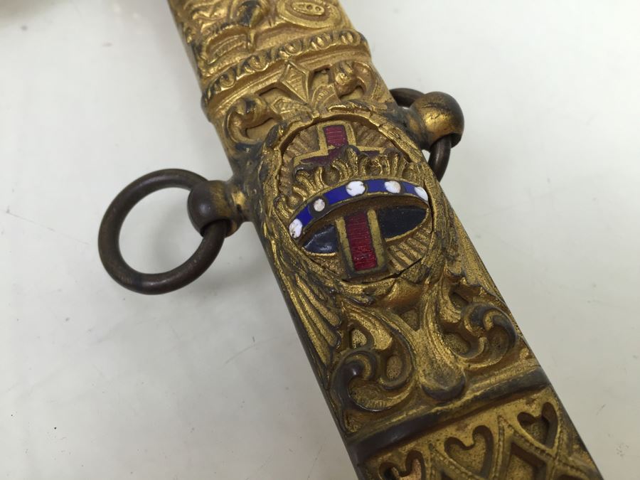 Vintage Knights Templar Masonic Ceremonial Sword [Photo 5]