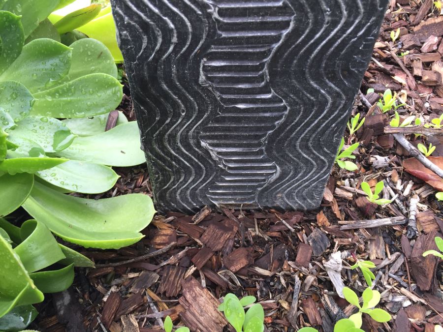 Modern Metal Sculpture On Wooden Base [Photo 13]