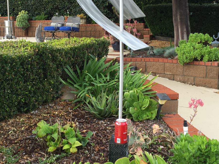 Modern Metal Sculpture On Wooden Base [Photo 5]