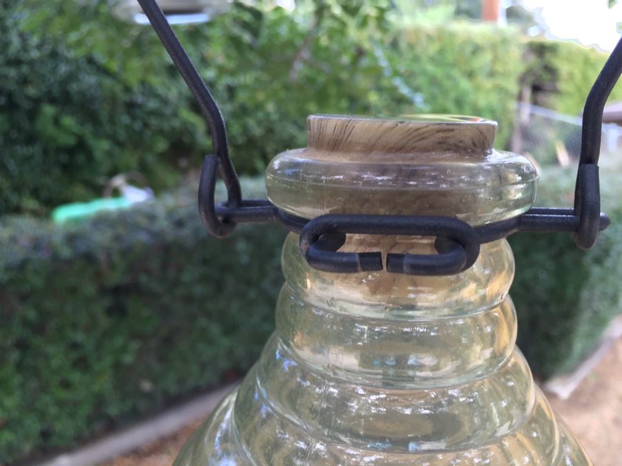 (3) Outdoor Glass Battery Powered Hanging Lights [Photo 5]