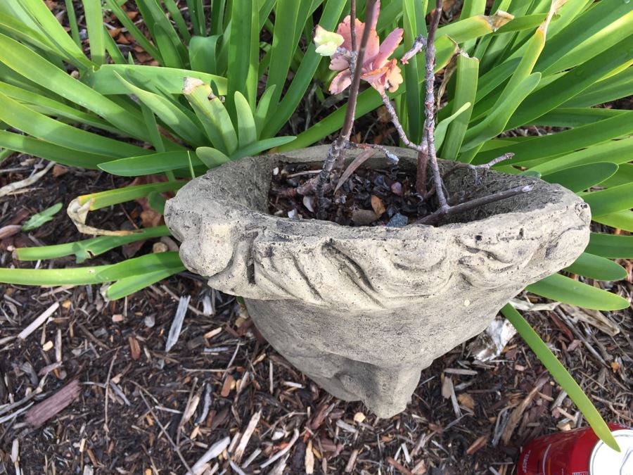 Outdoor Garden Decor Greek Face Pot [Photo 7]