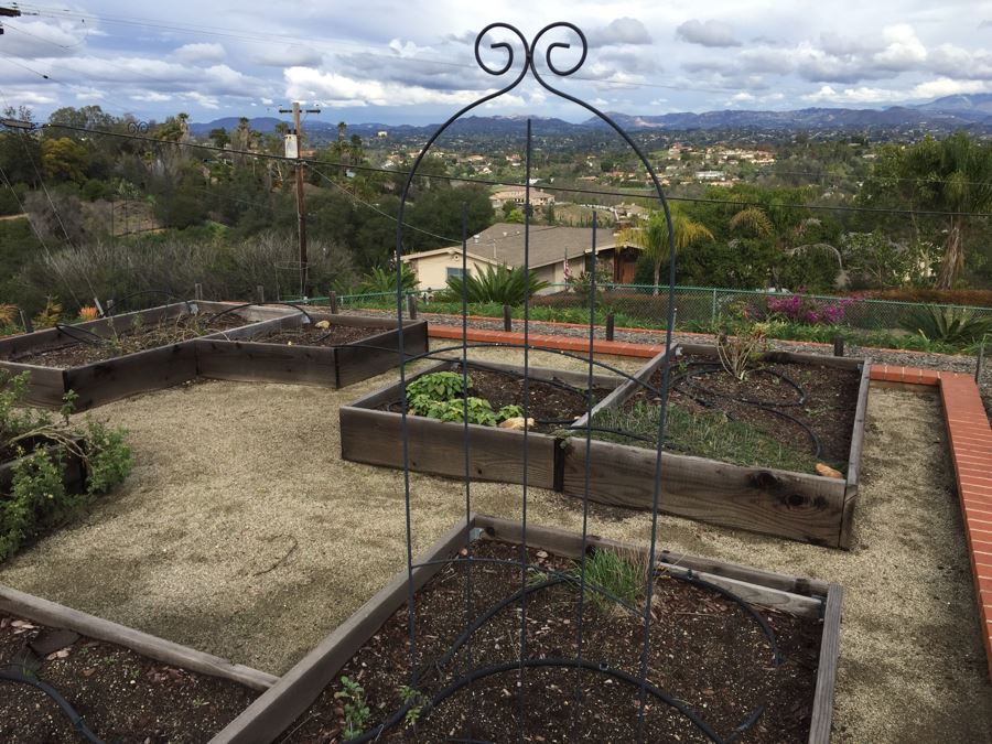 Pair Of Metal Garden Trellises