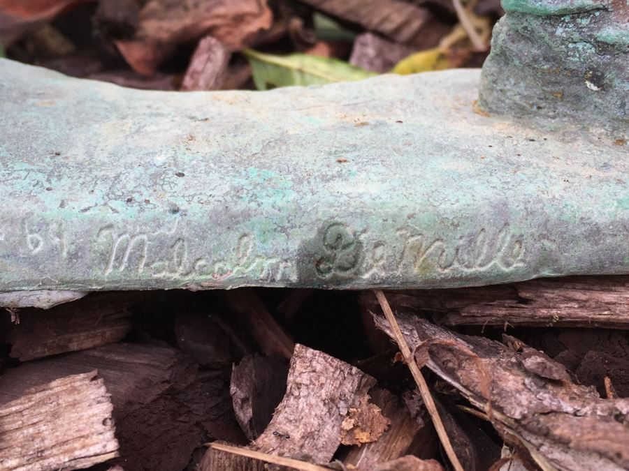 Malcolm DeMille 1989 Robin Hood Sculpture Garden Statue (Has Post) [Photo 3]