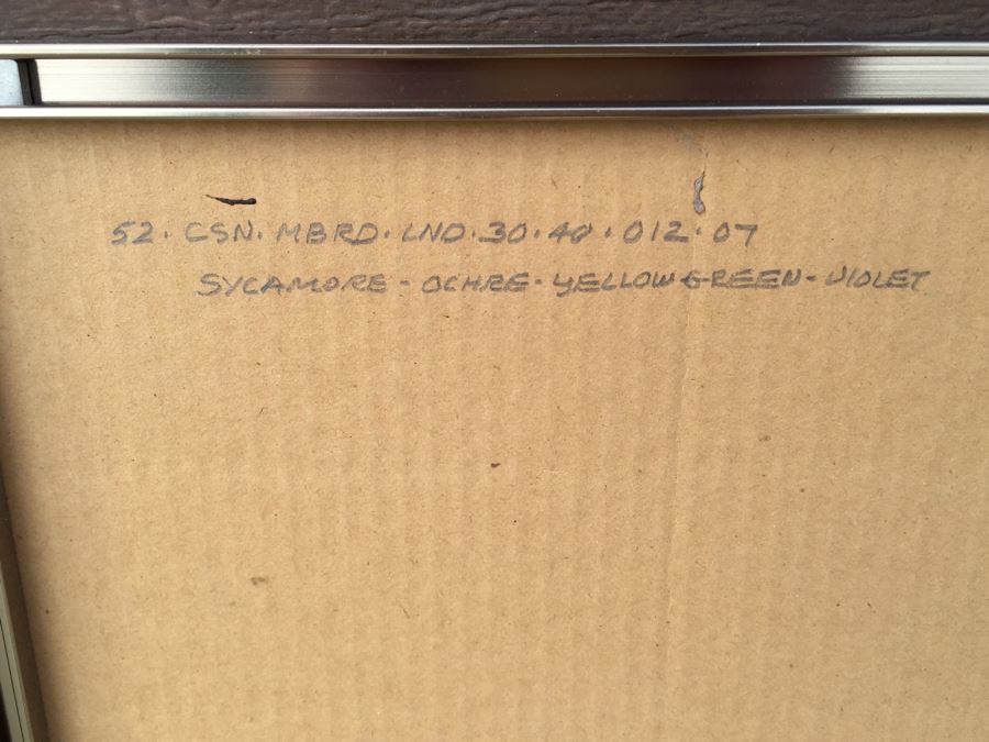 Original Painting Of Sycamore Tree Roots Signed VOSS [Photo 11]