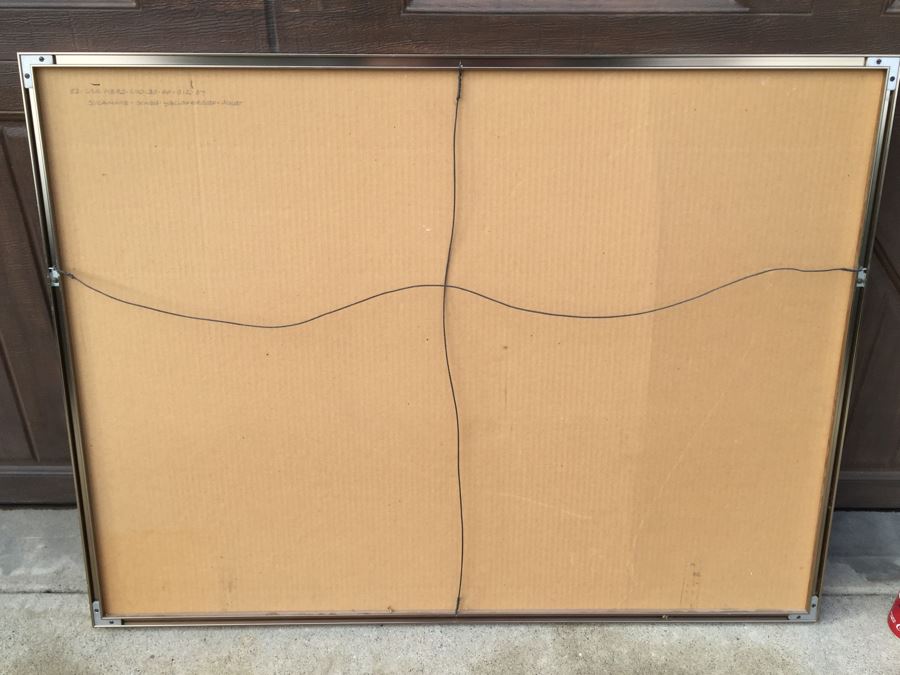 Original Painting Of Sycamore Tree Roots Signed VOSS [Photo 10]