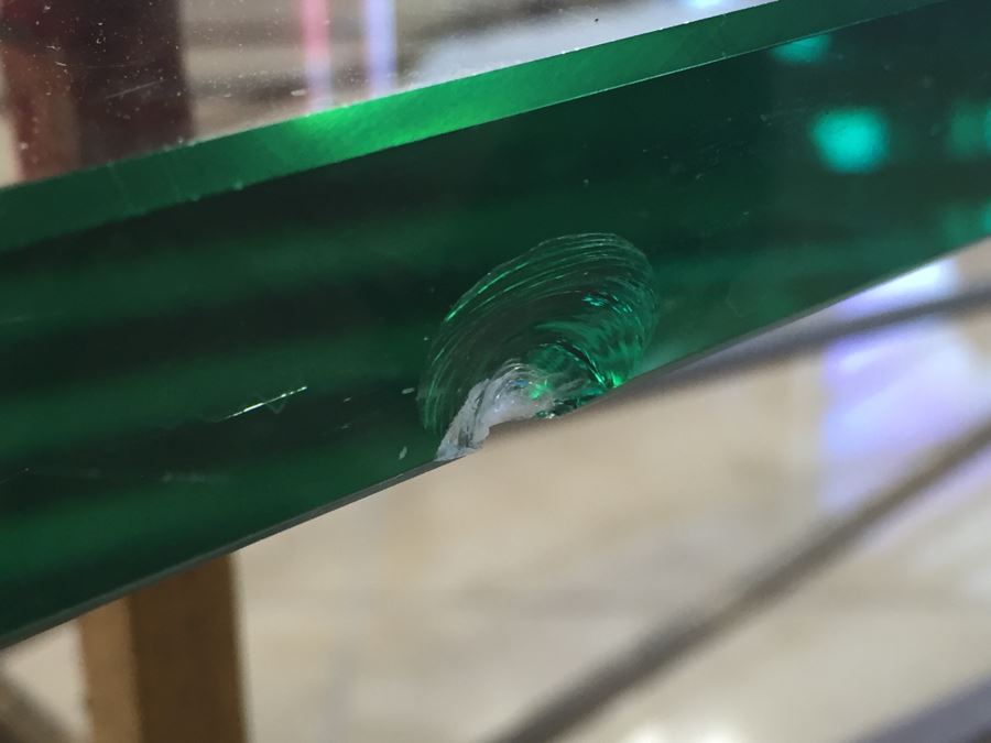 Nice Gilded Metal Coffee Table With Glass Top [Photo 10]