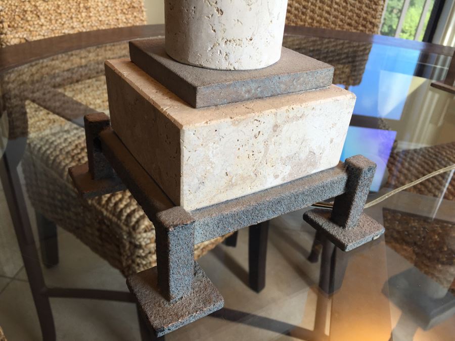 Pair Of Architectural Table Lamps [Photo 3]