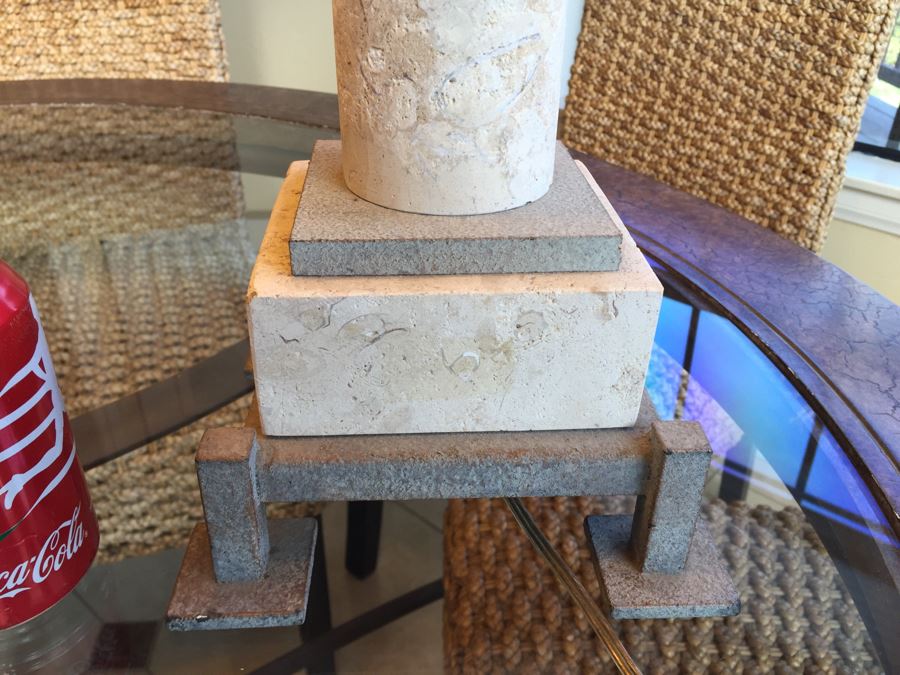 Pair Of Architectural Table Lamps [Photo 4]