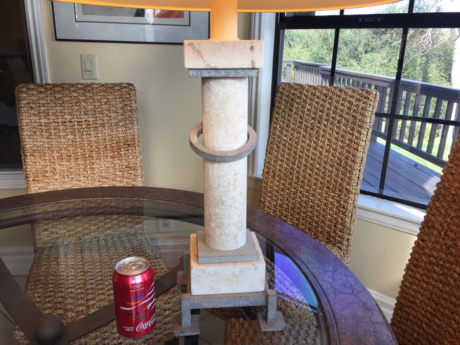 Pair Of Architectural Table Lamps [Photo 2]