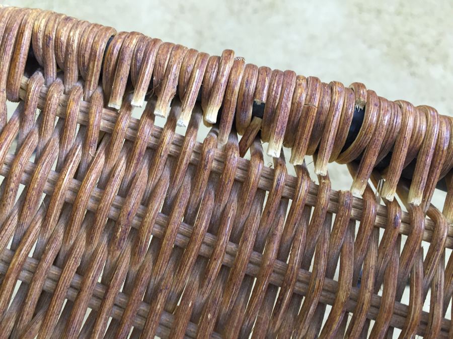 Wicker And Metal Chair With Cushion [Photo 6]
