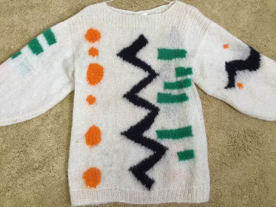 Vintage Wool Sweater Made In England By Arpeggio [Photo 2]