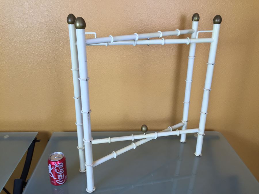 Metal Folding Table With Tray [Photo 3]