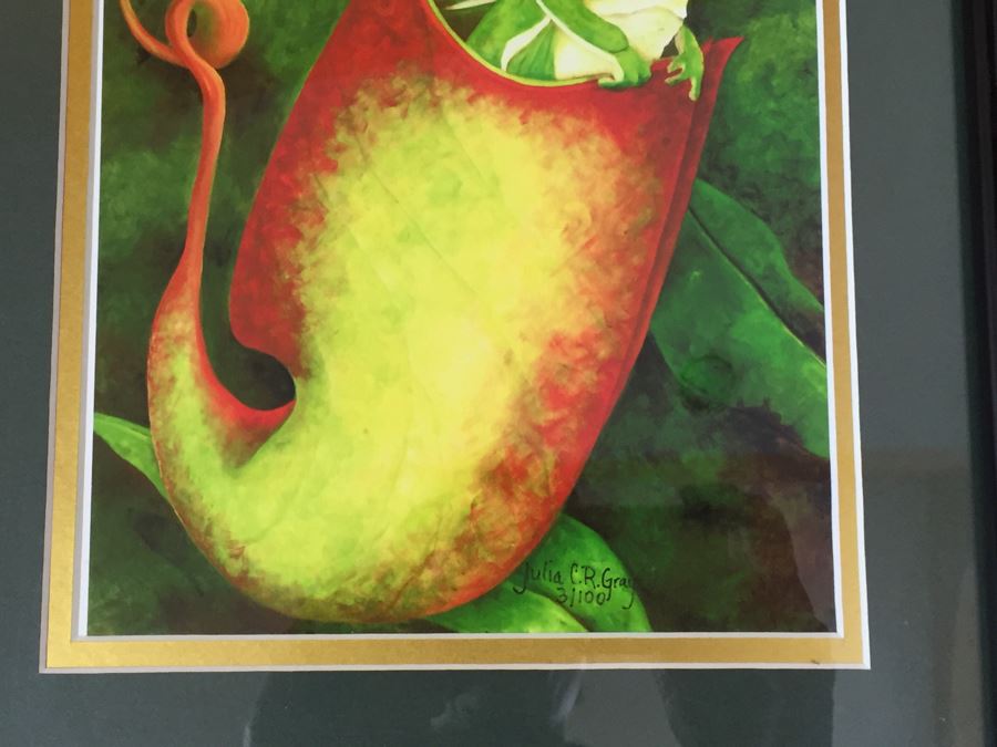 Pair Of Framed Prints Signed By Artist Julia C.R. Gray [Photo 10]