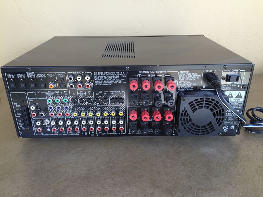 Panasonic SA HE200 6.1 Channel AV Receiver ‑ 780W Total [Photo 3]