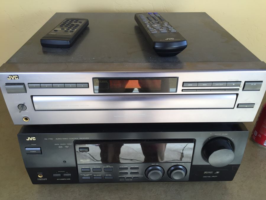 JVC RX 778VBK 5.1 Channel AV Receiver And XL-F207 Compact Disc Automatic Changer [Photo 5]