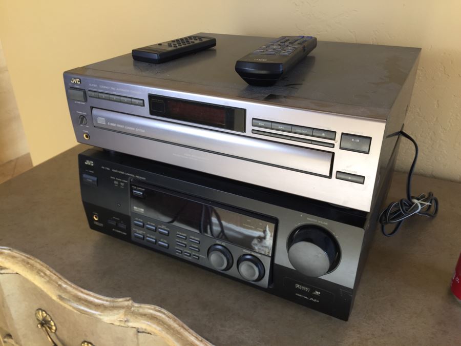 JVC RX 778VBK 5.1 Channel AV Receiver And XL-F207 Compact Disc Automatic Changer [Photo 8]